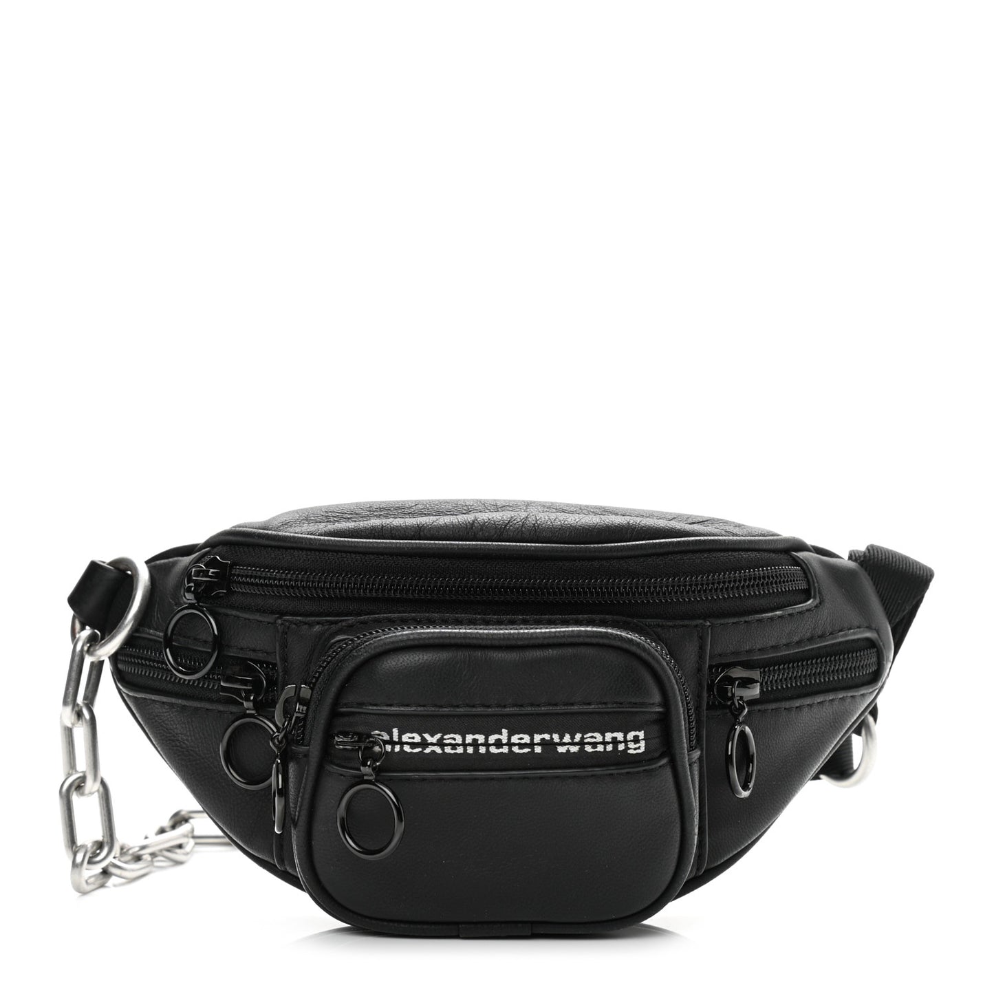 Lambskin Attica Mini Belt Bag Black