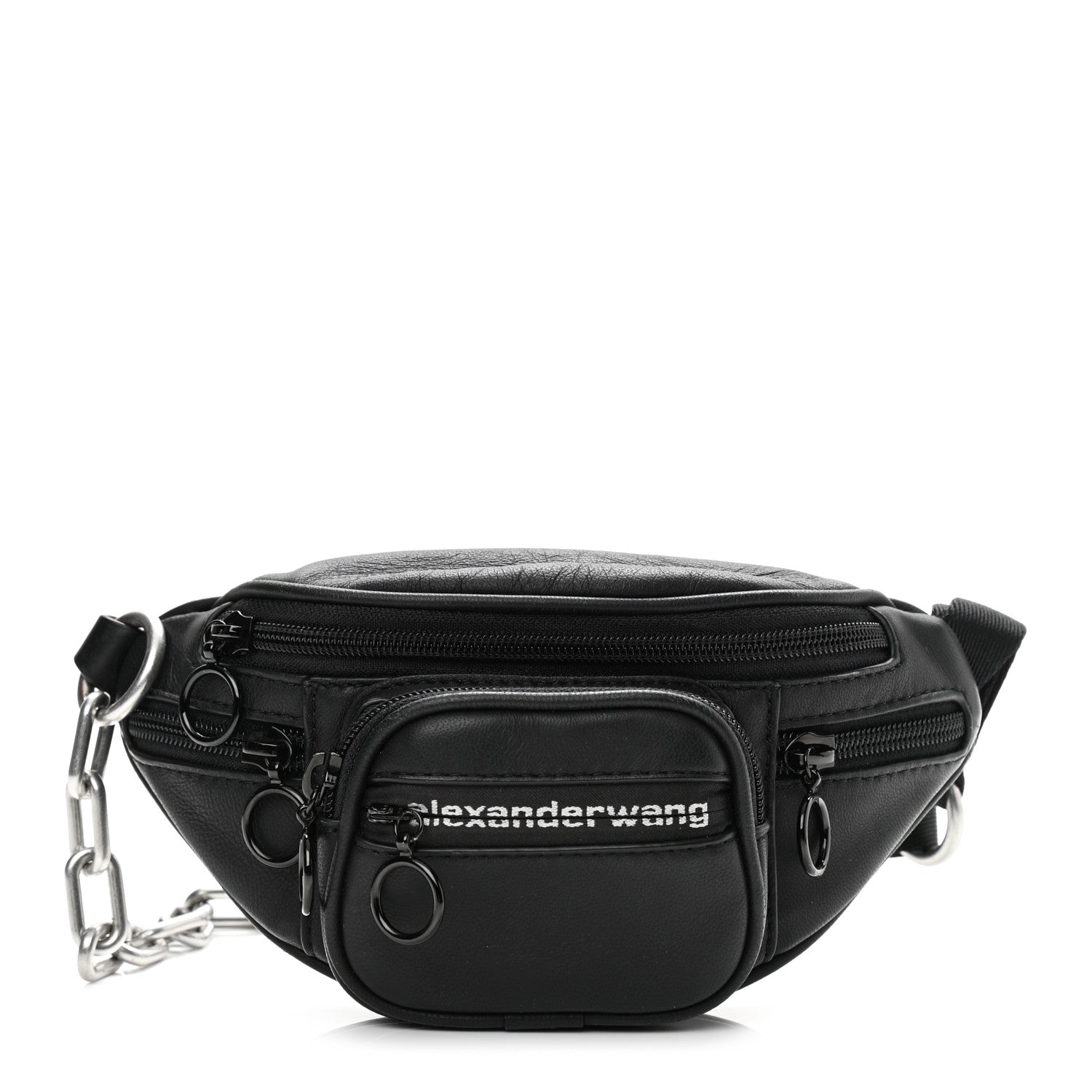 Alexander Wang Lambskin Attica Mini Belt Bag Black 1 of 13