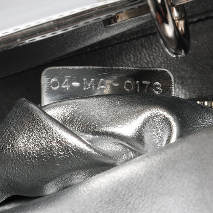 Christian Dior Metallic Calfskin Mini Lady Dior Silver 7 of 7