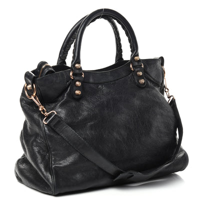 Balenciaga Agneau Giant 12 Rose Gold Hardware Velo Black 4 of 11