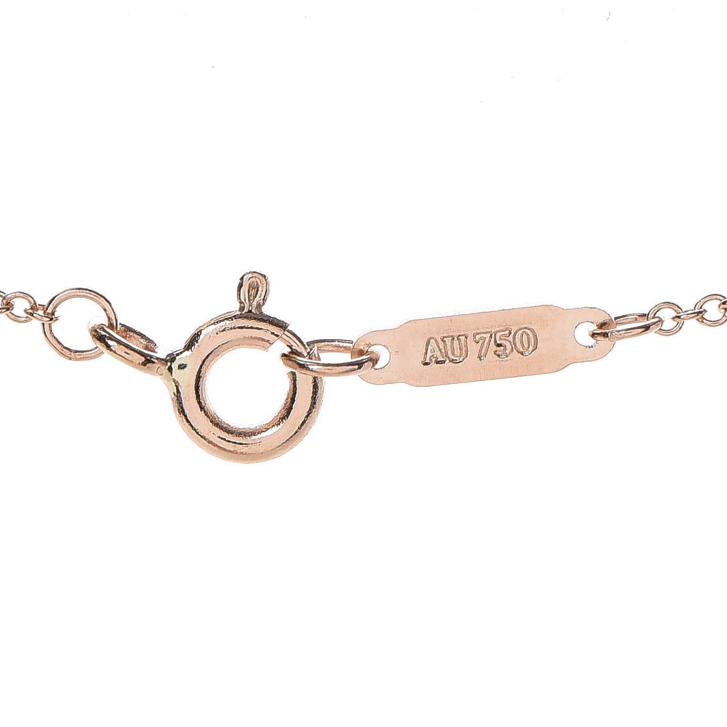 18K Rose Gold Infinity Endless Necklace