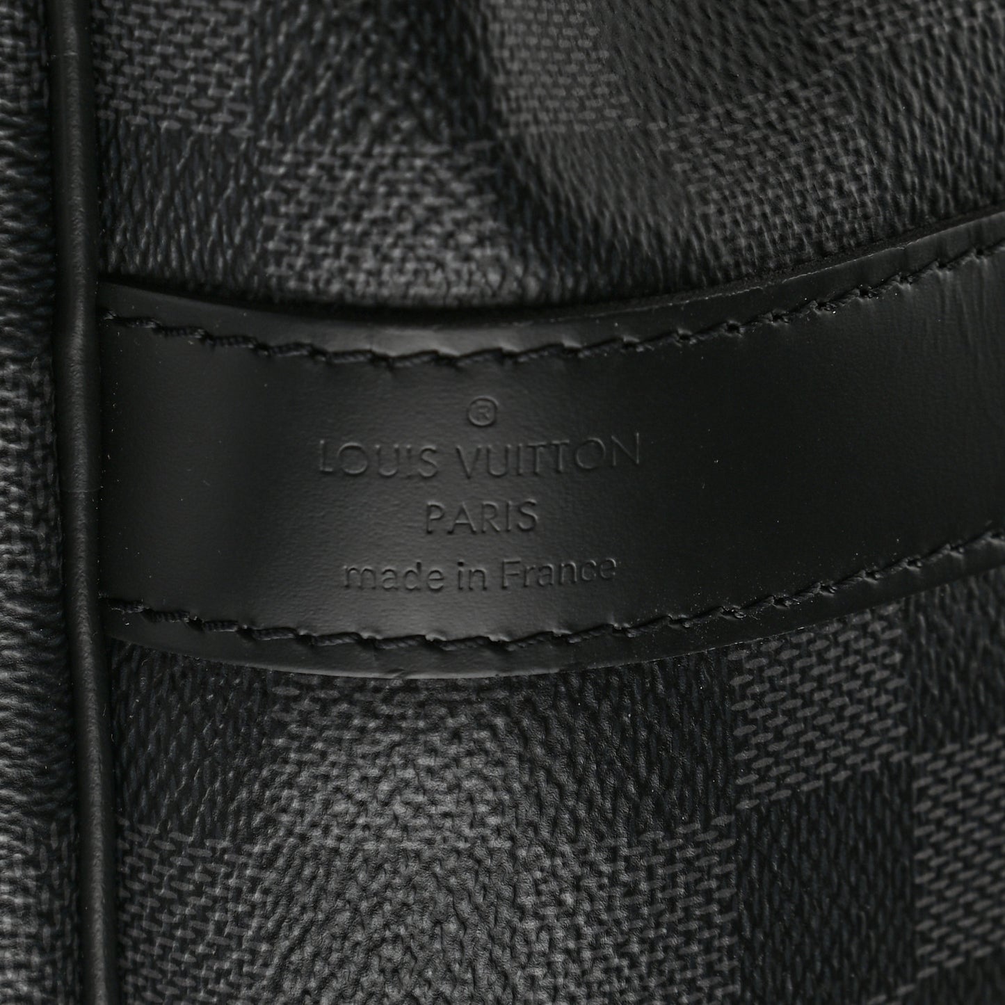 Damier Graphite Keepall Bandouliere 55