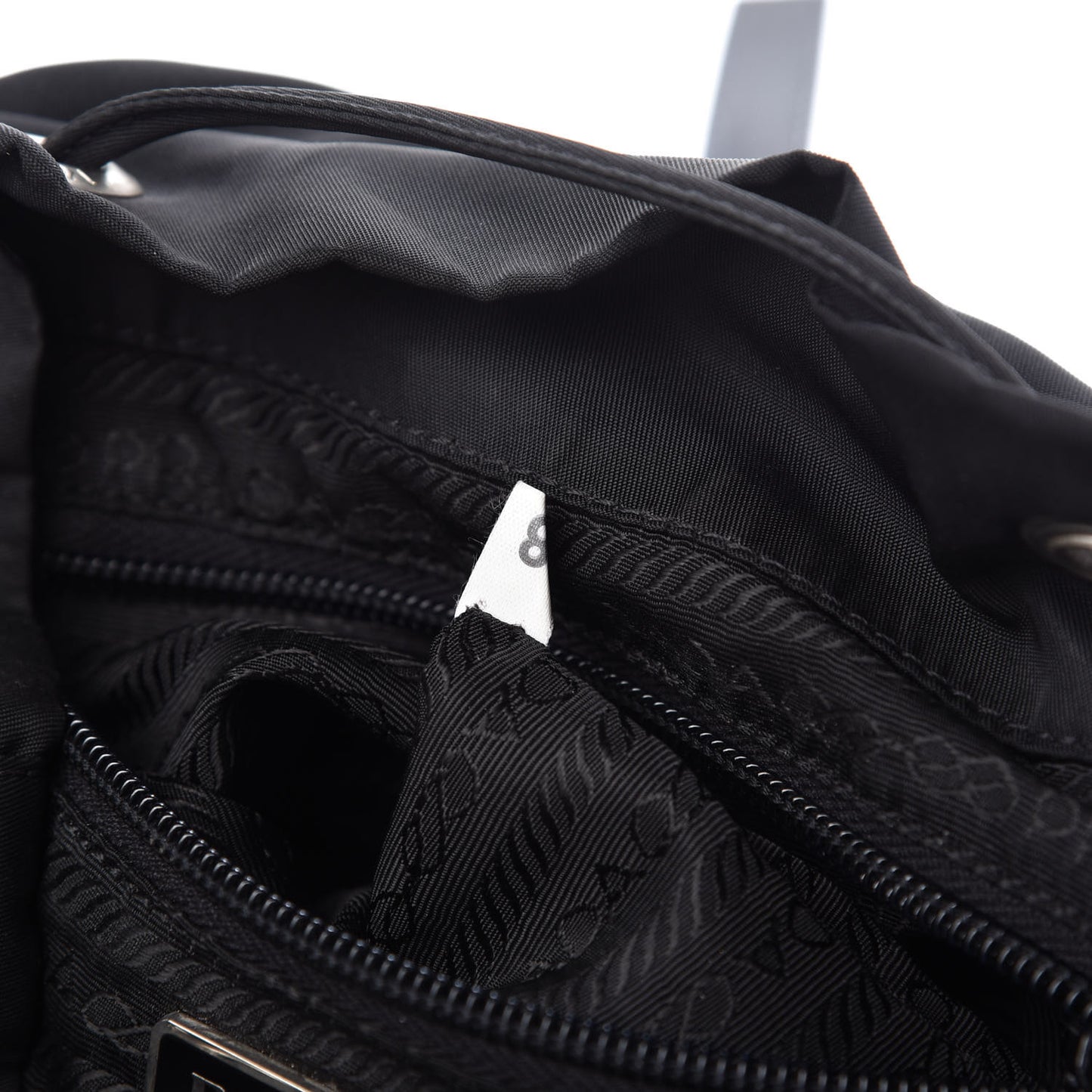 Tessuto Nylon Vela Small Backpack Black