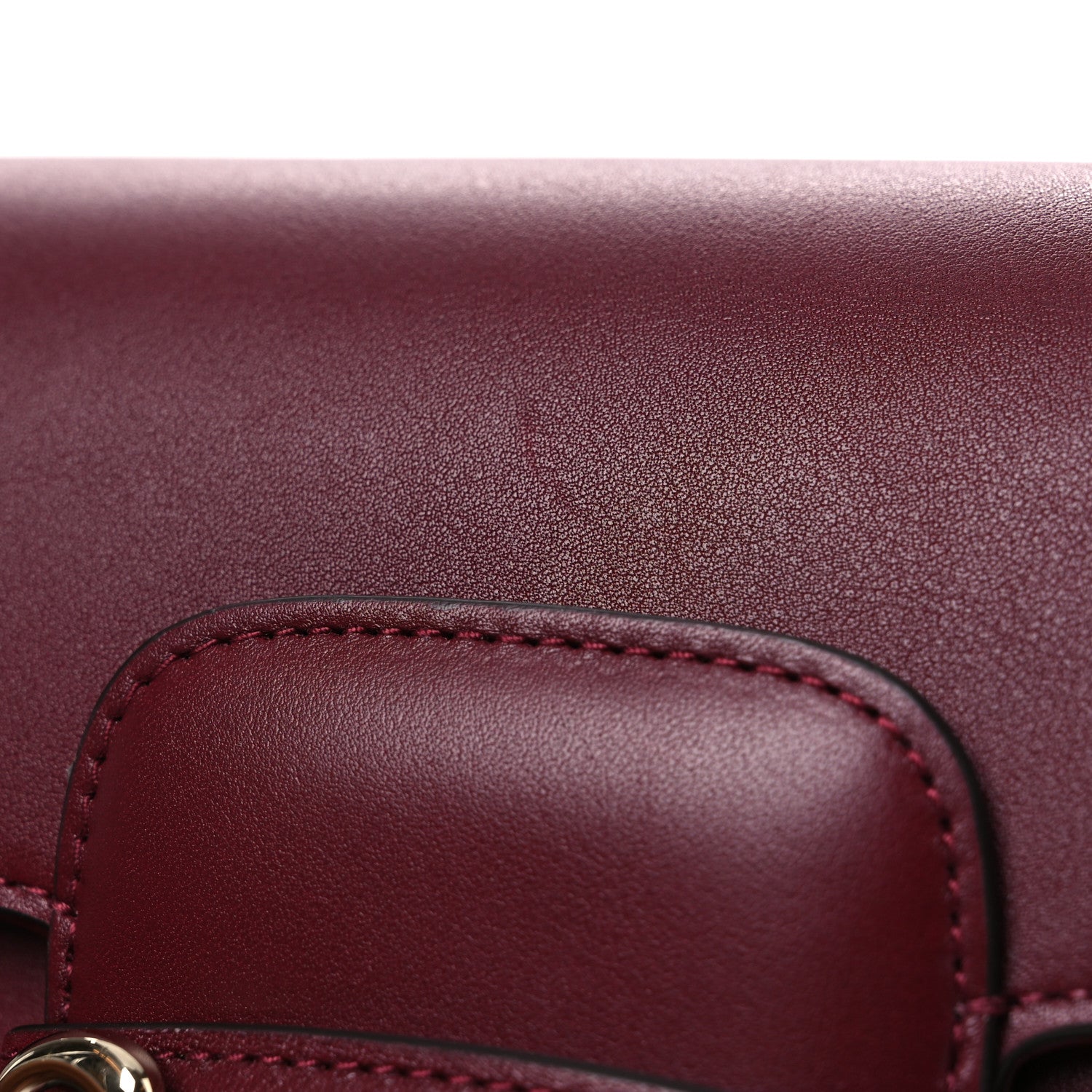 Gucci Arabella Calfskin Horsebit 1955 Shoulder Bag Rosso Ancora 13 of 13