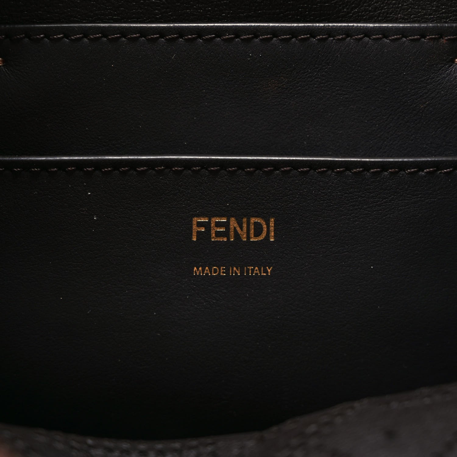 Fendi Vitello Grace F is Fendi Stamp Patch Perforated Small Mon Tresor Bucket Bag Rosa Bourbon 6 of 8