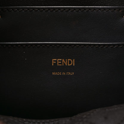 Fendi Vitello Grace F is Fendi Stamp Patch Perforated Small Mon Tresor Bucket Bag Rosa Bourbon 6 of 8