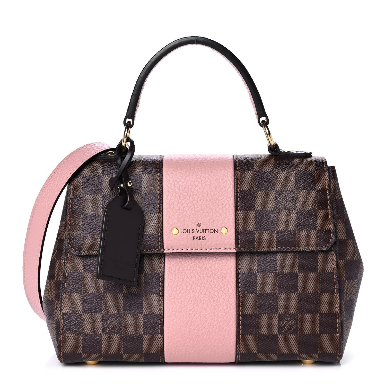 Louis Vuitton Damier Ebene Bond Street BB Magnolia 1 of 16