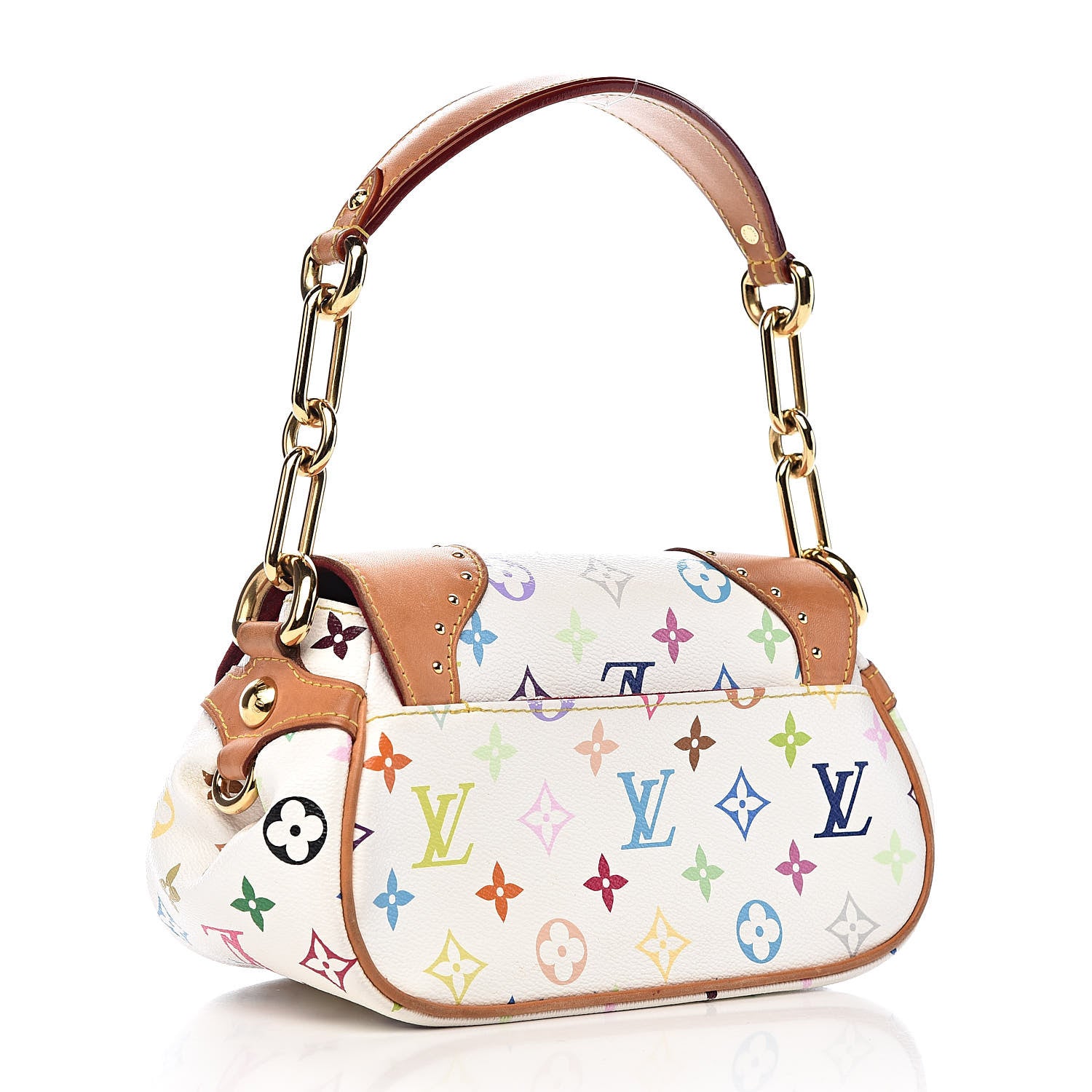 Louis Vuitton Monogram Multicolor Marilyn White 3 of 9