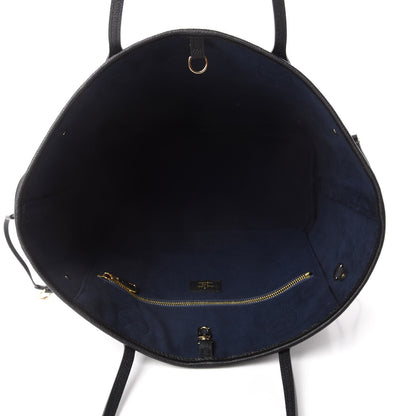 Louis Vuitton Empreinte Monogram Giant Neverfull MM Black 6 of 11