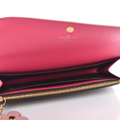 Louis Vuitton Monogram Bloom Flower Emilie Wallet 5 of 7