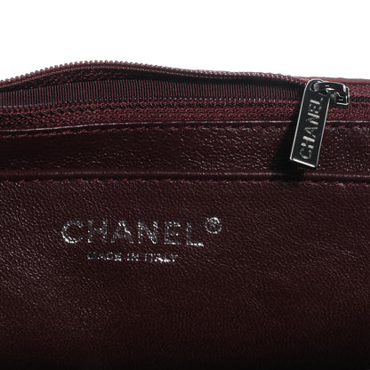 Chanel Lambskin Jumbo Single Flap Dark Red 6 of 8