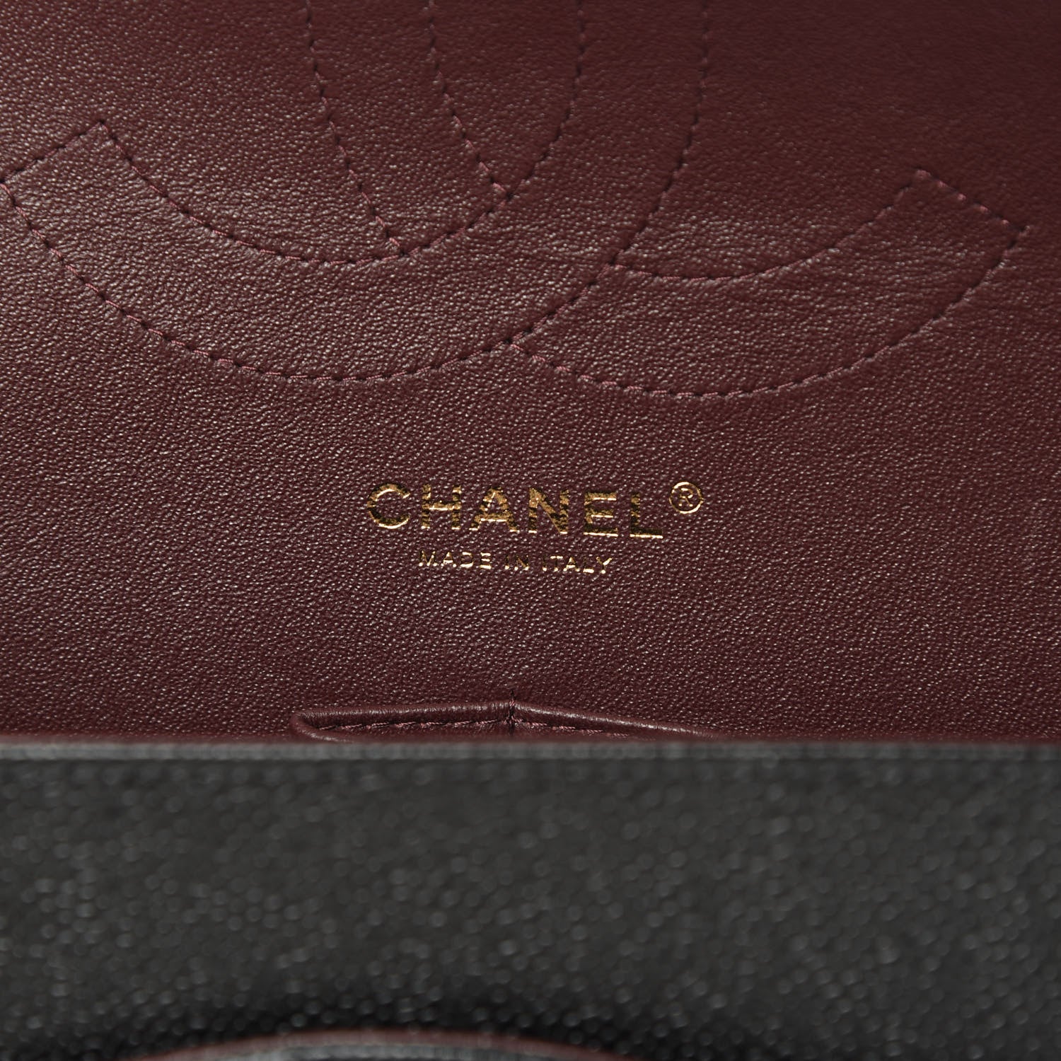 Chanel Caviar Quilted Jumbo Double Flap Black 6 of 12