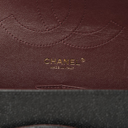 Chanel Caviar Quilted Jumbo Double Flap Black 6 of 12