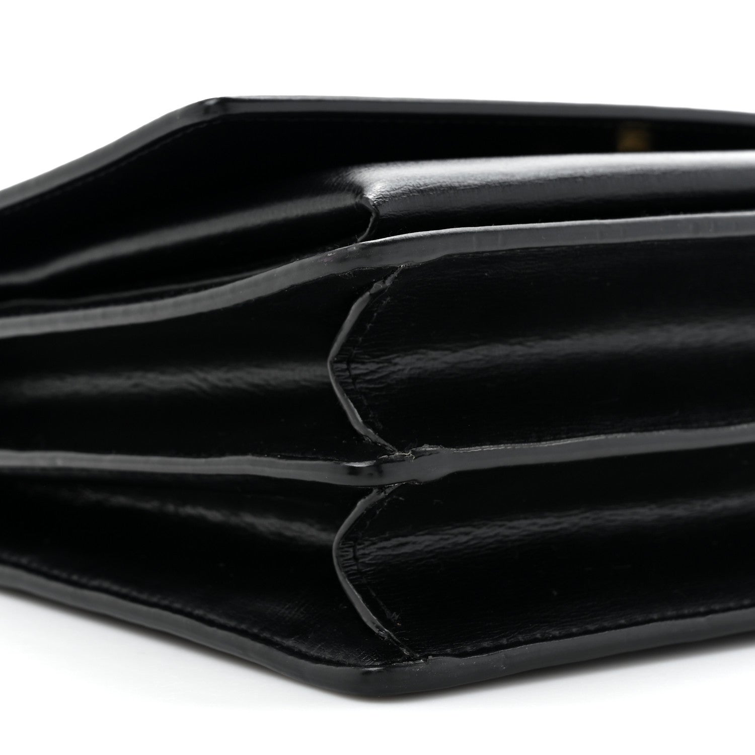 Saint Laurent Calfskin Medium Monogram Sunset Black 11 of 17