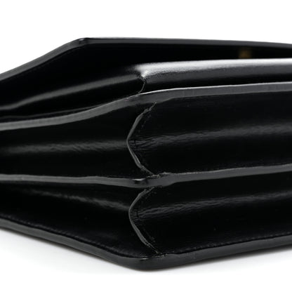 Saint Laurent Calfskin Medium Monogram Sunset Black 11 of 17