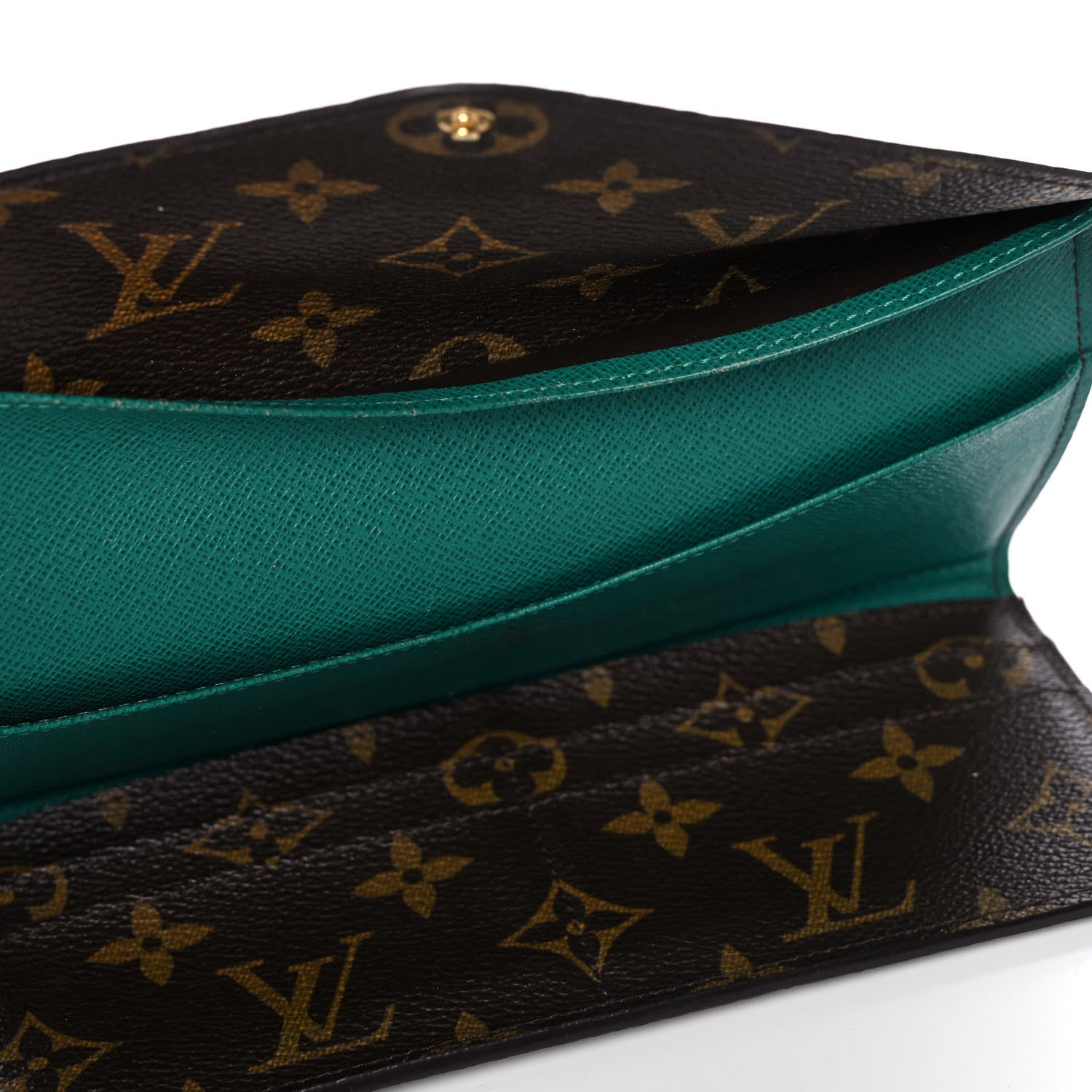 Louis Vuitton Monogram Josephine Wallet Vert 13 of 15