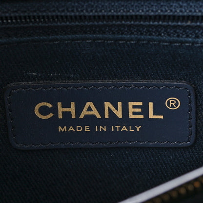 Chanel Caviar Quilted Small Coco Handle Flap Navy 5 of 12