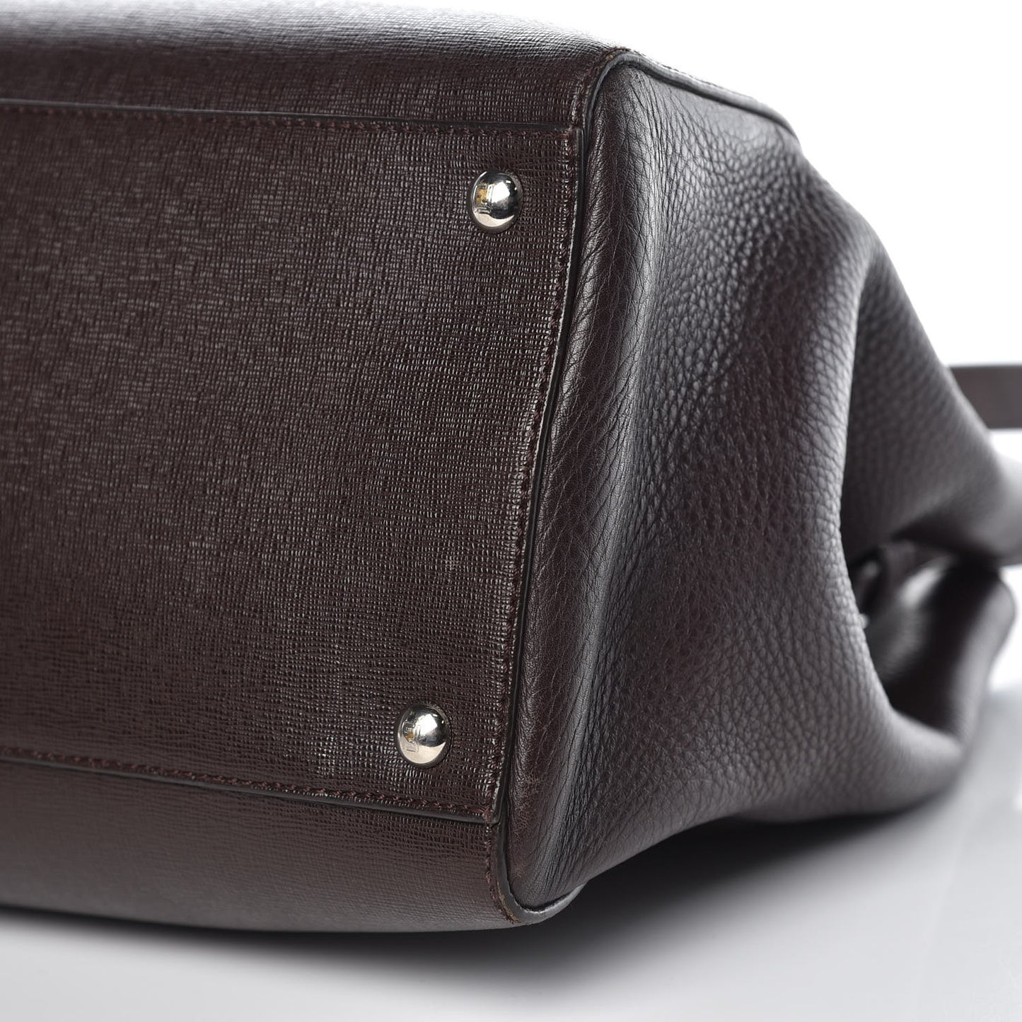 Vitello Elite Regular 2Jours Tote Caffe Noir