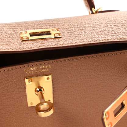 Hermes Chevre Mysore Mini Kelly Sellier 20 Quebracho 6 of 10