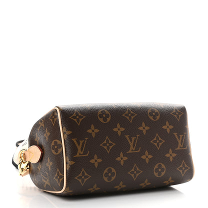 Louis Vuitton Monogram Speedy Bandouliere 20 Black 4 of 8