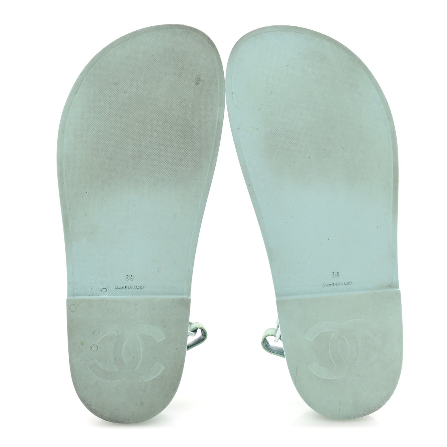 Rubber CC Dad Sandals 39 Light Blue
