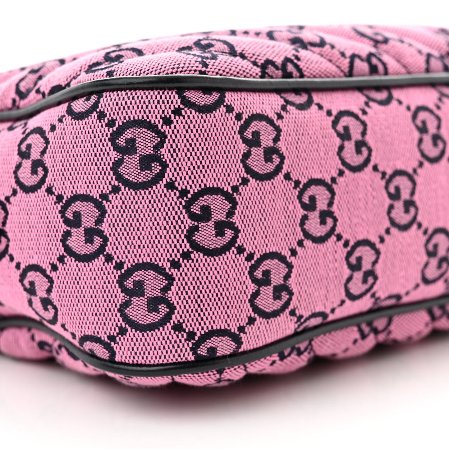 Monogram Multicolor Matelasse Diagonal Small GG Marmont Chain Shoulder Bag Pink Blue