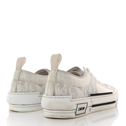 Christian Dior Technical Canvas Oblique Mens B23 Low Top Sneaker 42 White 4 of 17