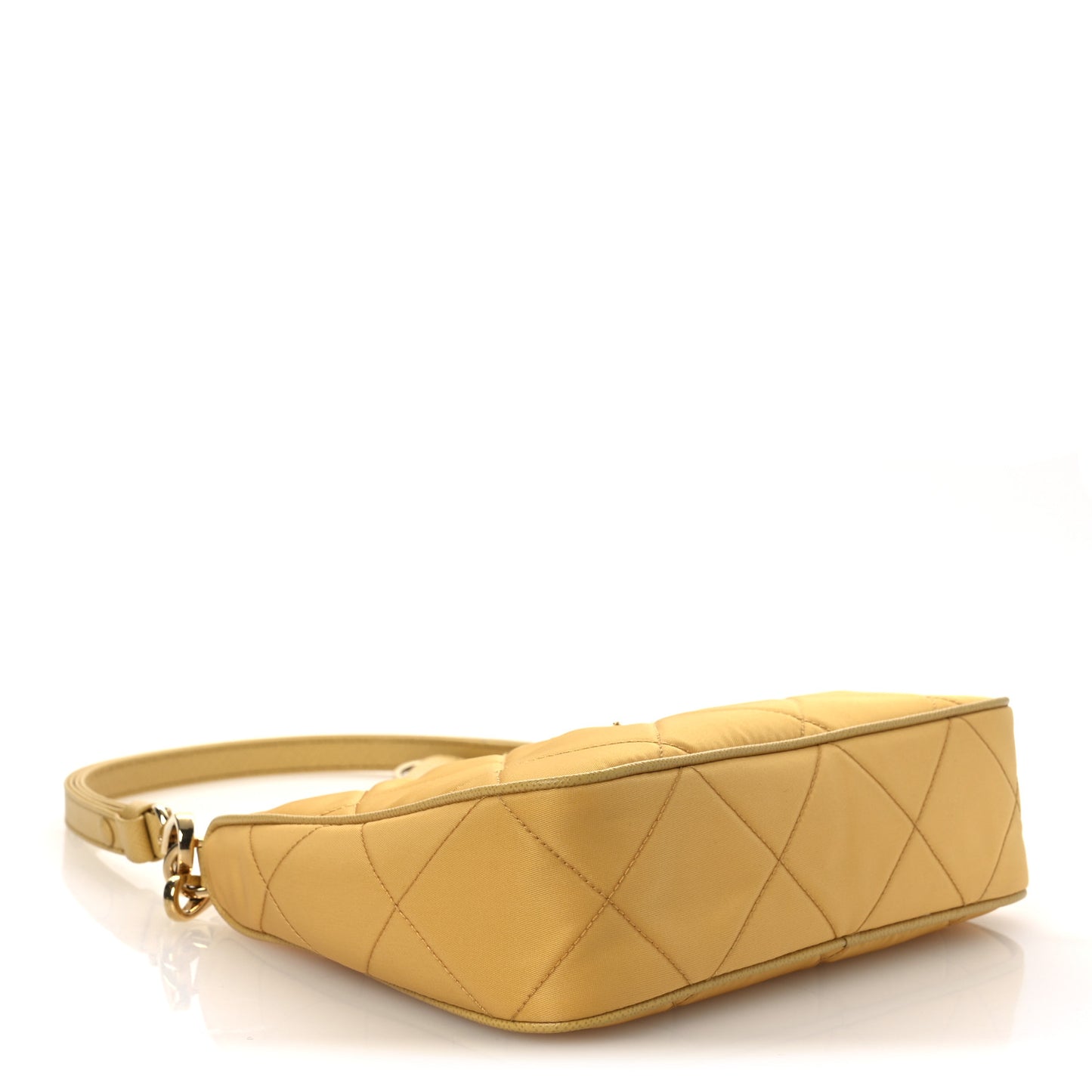 Re-Nylon Saffiano Stitched Mini Re-Edition 1995 Chaine Shoulder Bag Mais
