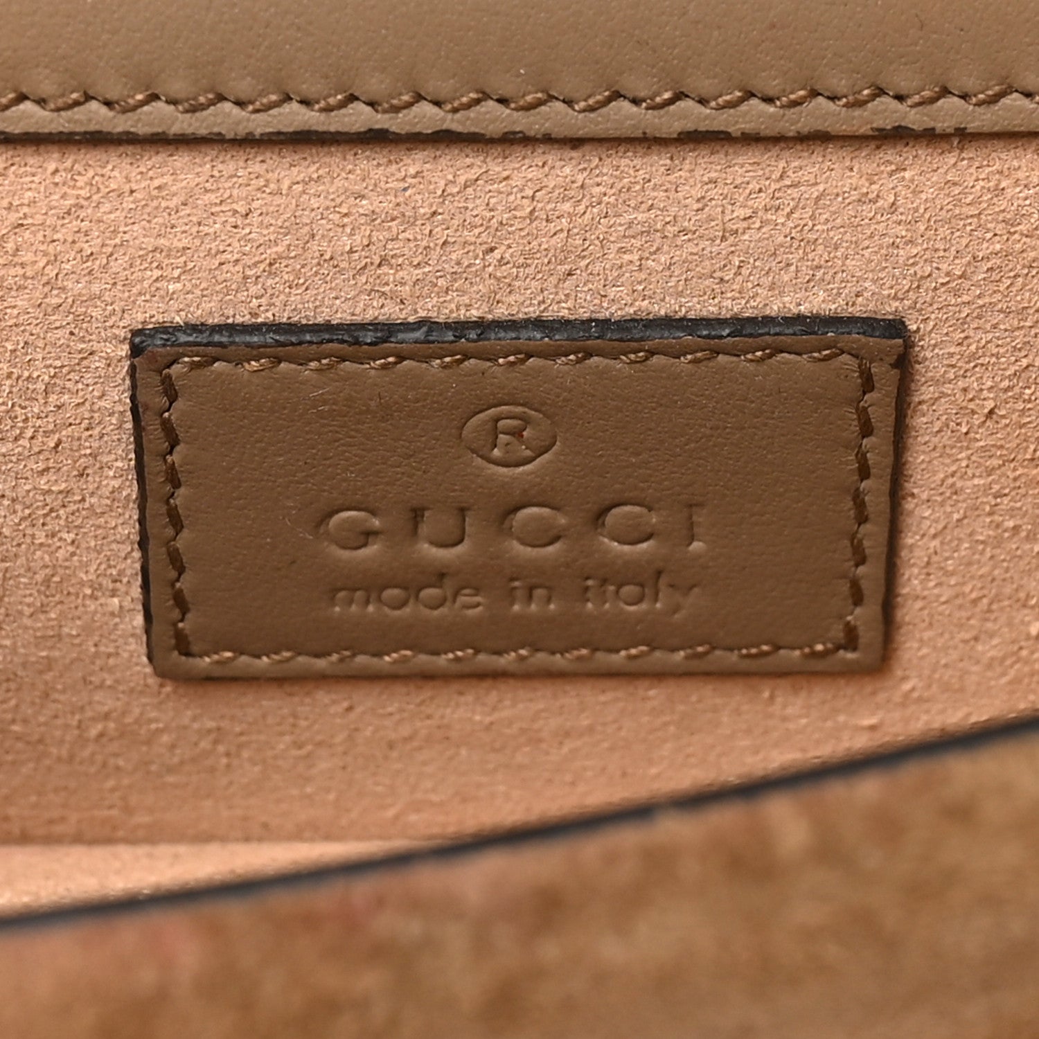 Gucci GG Supreme Monogram Super Mini Dionysus Shoulder Bag Taupe 6 of 10