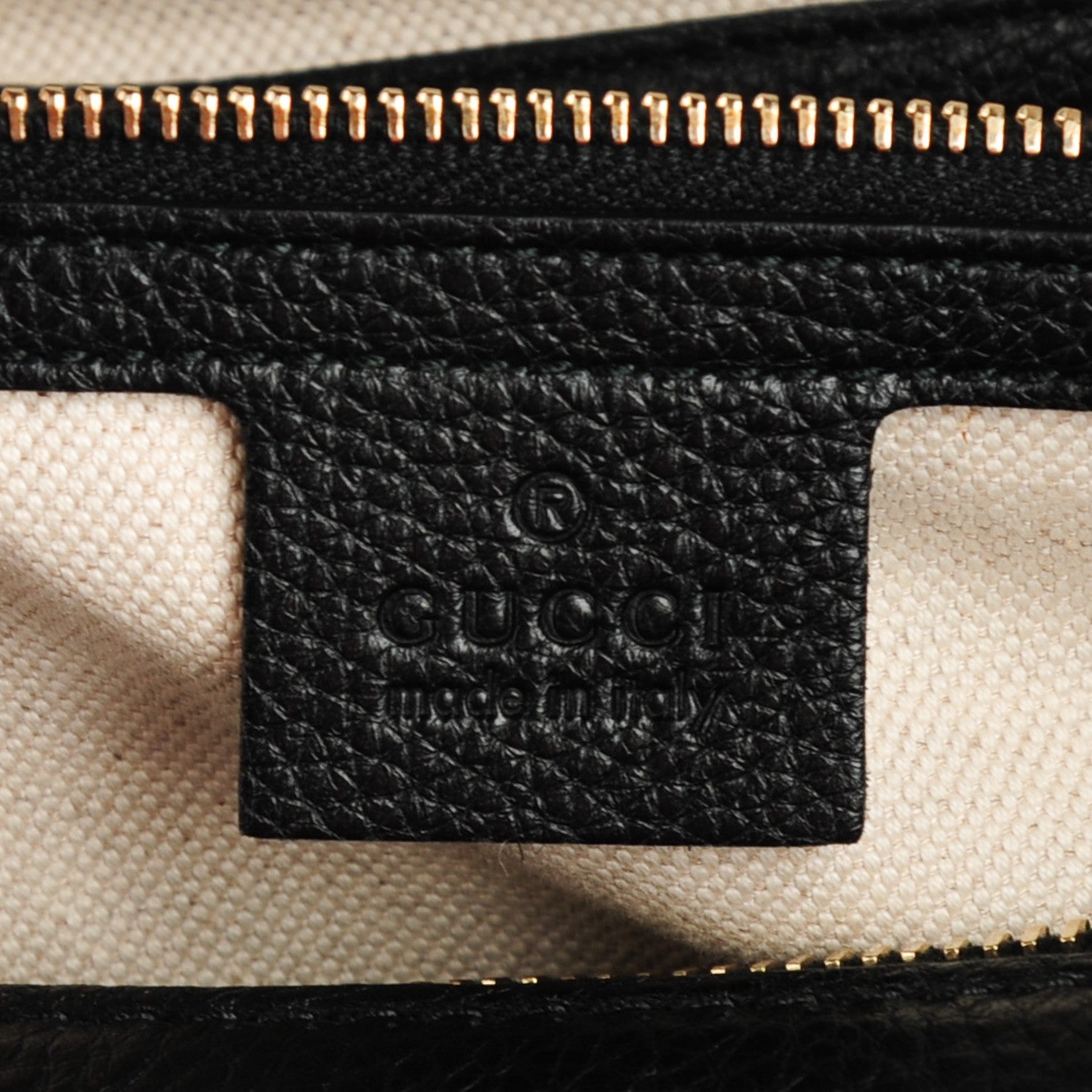 Gucci Calfskin Vintage Web Medium Boston Black 6 of 7