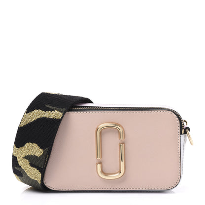 Marc Jacobs Saffiano Small Snapshot Camera Bag Pink Multicolor 1 of 10