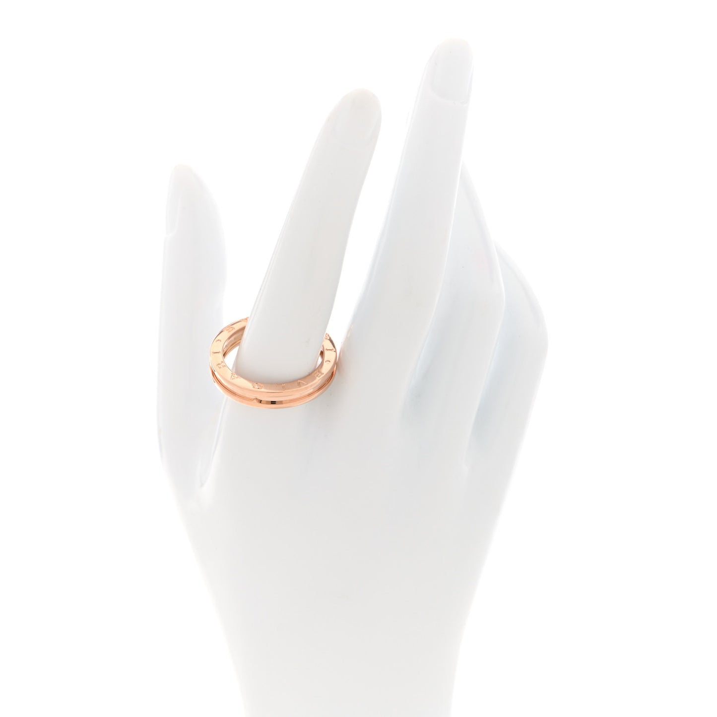 18K Yellow Gold B.Zero1 One-Band Ring 64 10.75