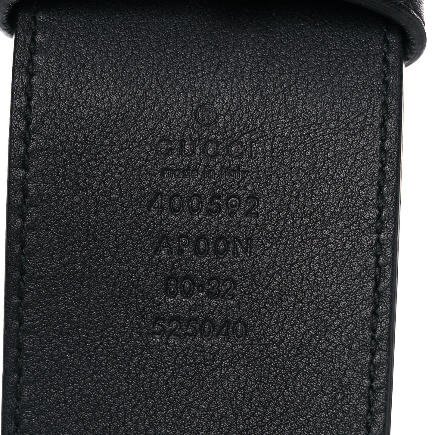 Calfskin Dionysus Belt 80 32 Black