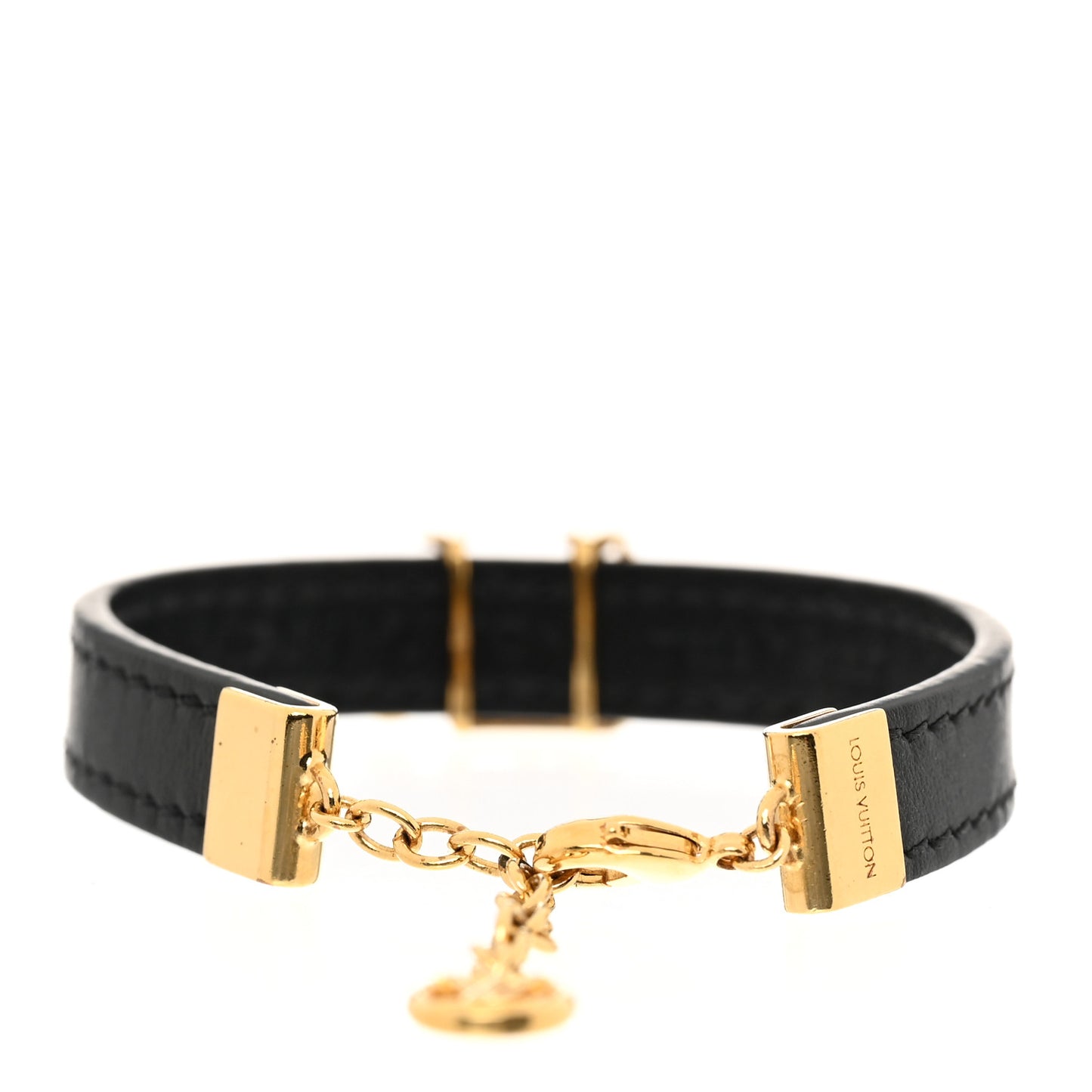 Calfskin Gram Bracelet Black