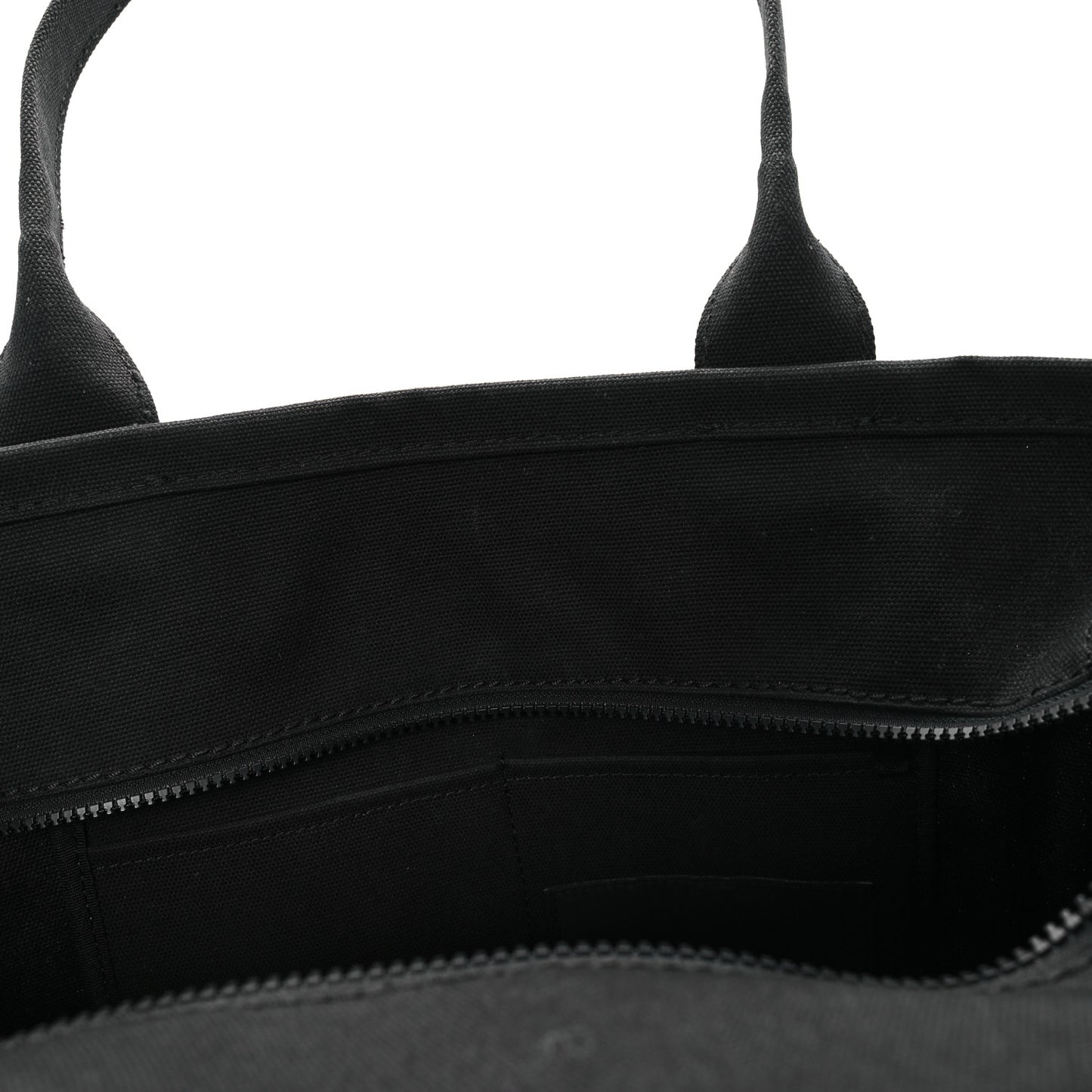 Cotton Canvas Large The Tote Bag Black