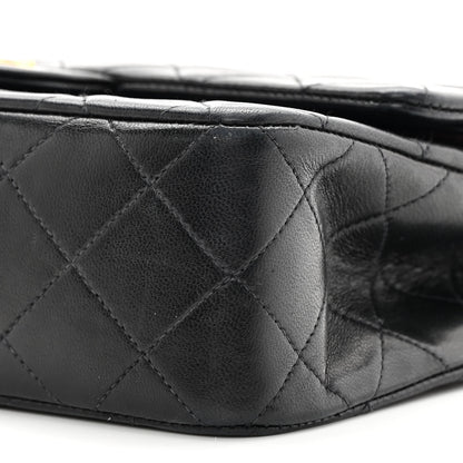 Chanel Lambskin Quilted Small Double Flap Black 11 of 16