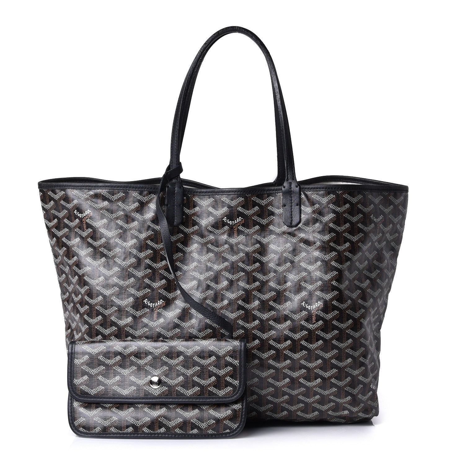 Goyard Goyardine Saint Louis PM Black 1 of 8