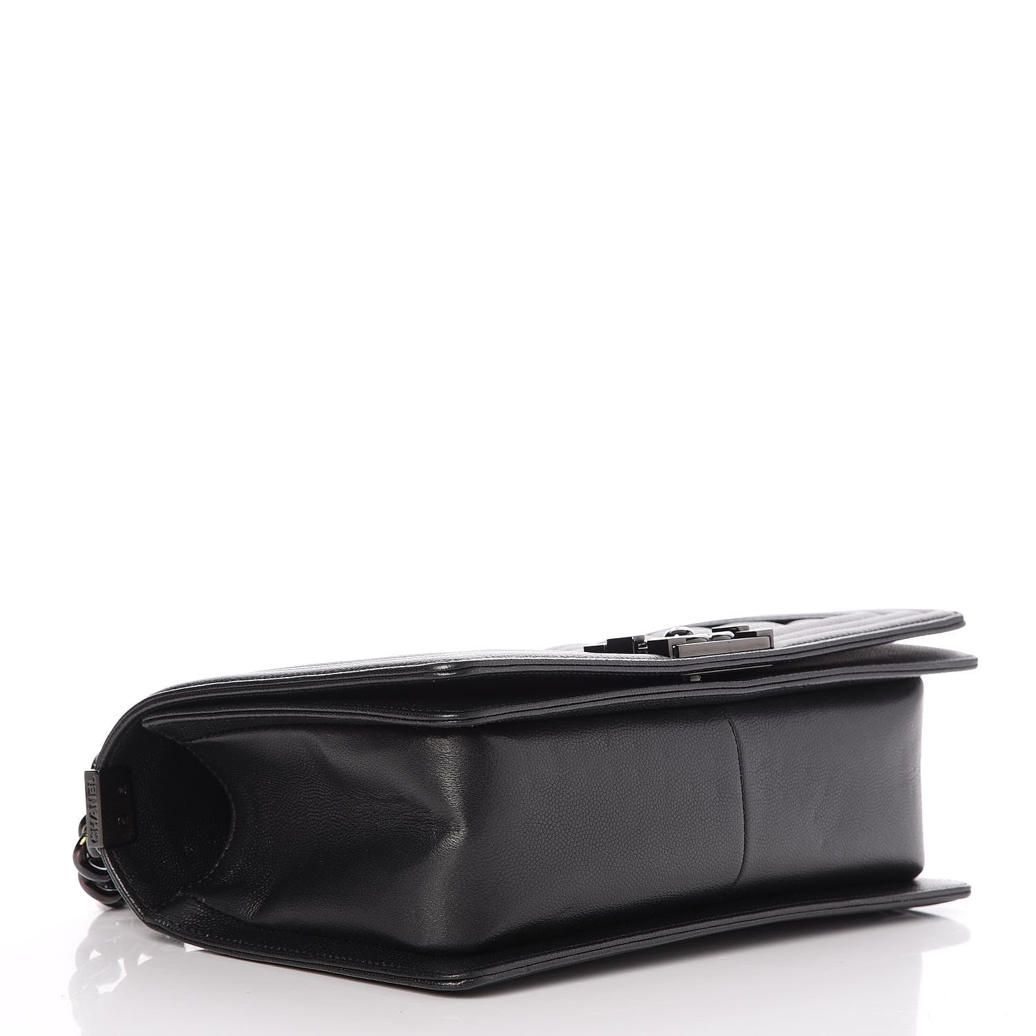 Chanel Caviar Quilted Medium Boy Flap So Black 4 of 7