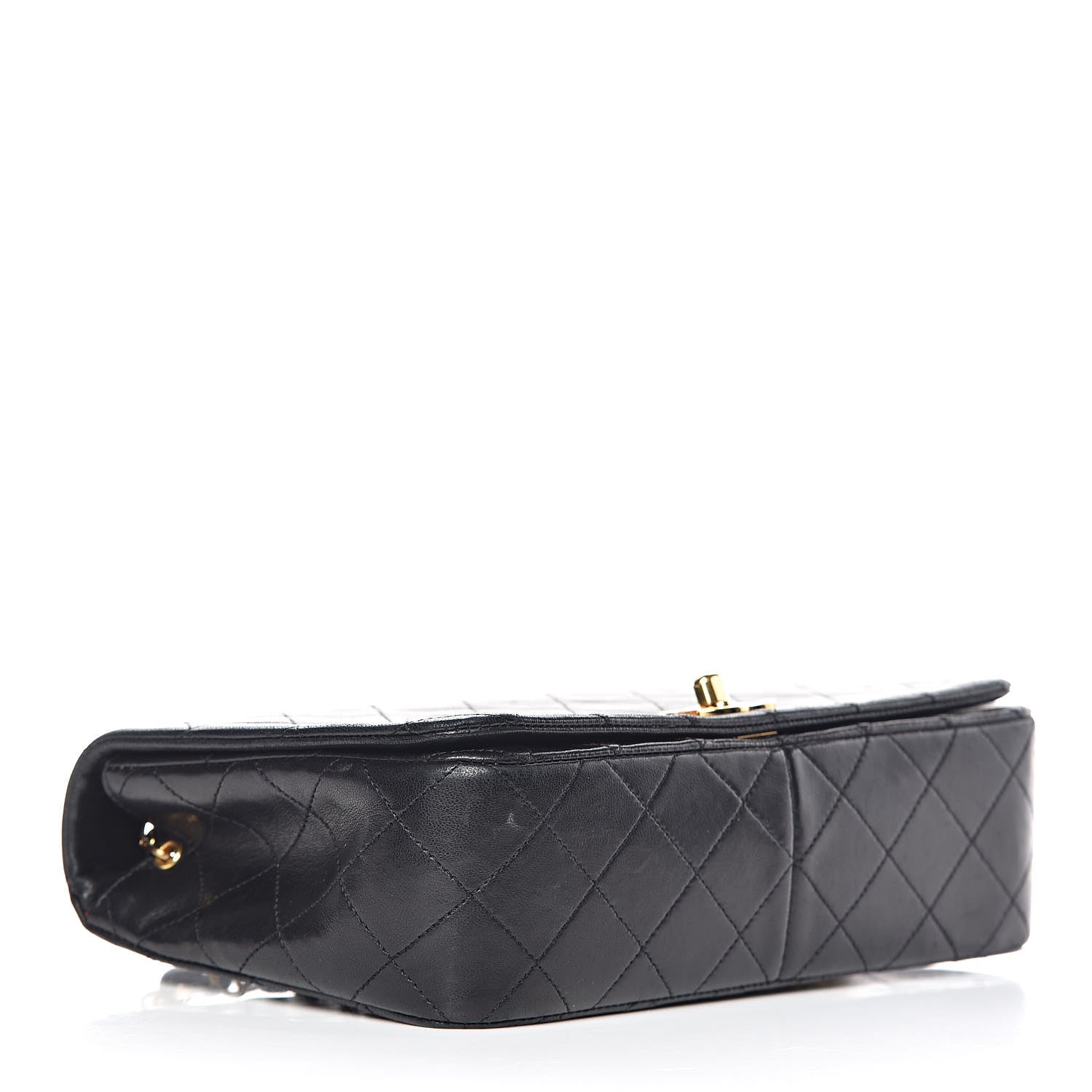 Chanel Lambskin Quilted Small Single Flap Black 4 of 12