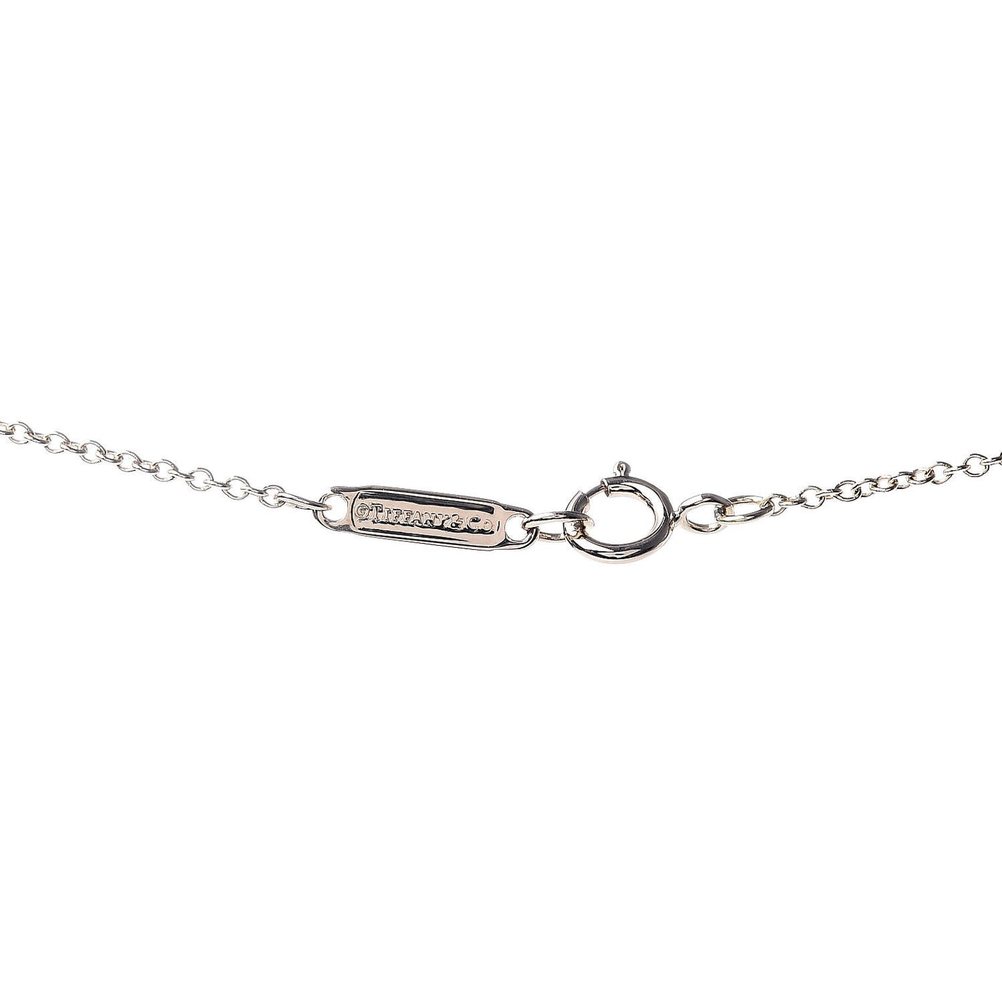 18K Yellow Gold Diamond Small T Smile Pendant Necklace