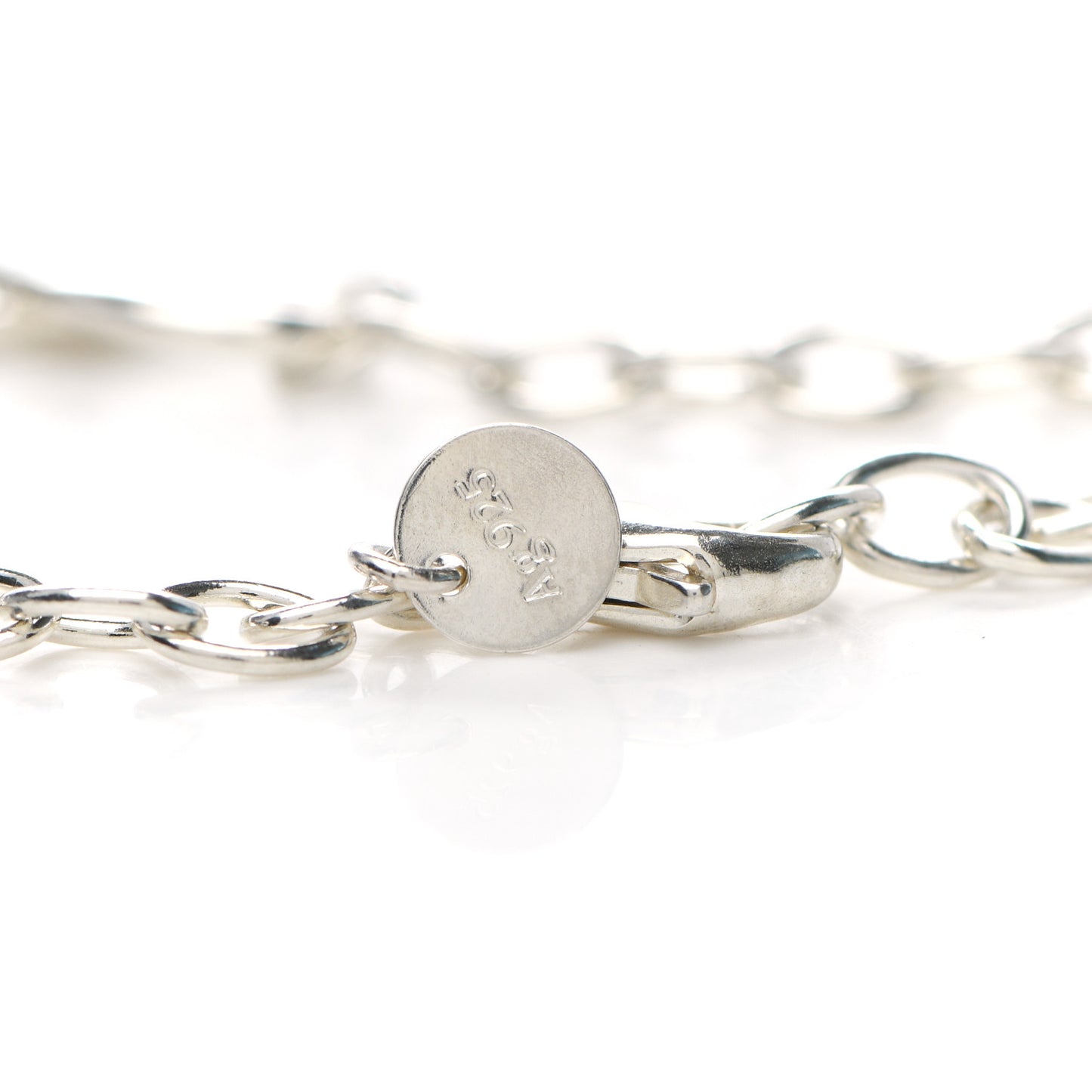 Sterling Silver Infinity Chain Bracelet