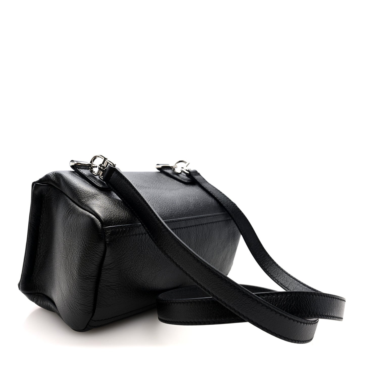 Sugar Goatskin Mini Pandora Black
