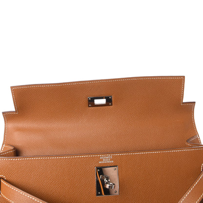 Hermes Epsom Kelly Sellier 32 Gold 15 of 32