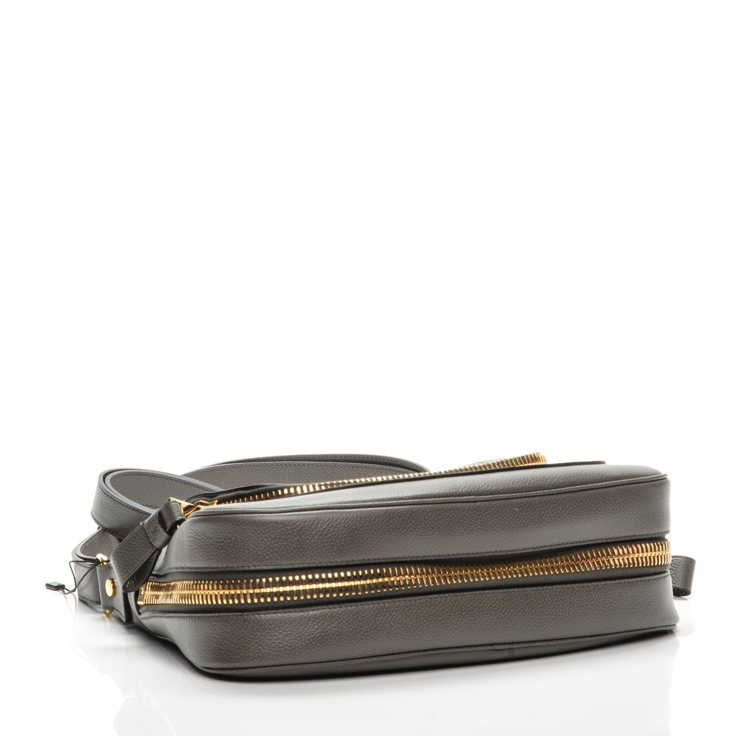 Tom Ford Pebbled Calfskin Medium Jennifer Graphite 4 of 6