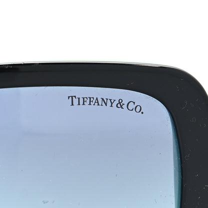 Tiffany Crystal TF4110-B Square Infiniti Sunglasses Black Blue 7 of 8