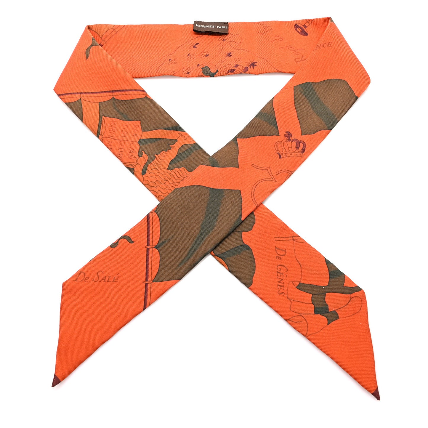 Silk Pavois Twilly Orange