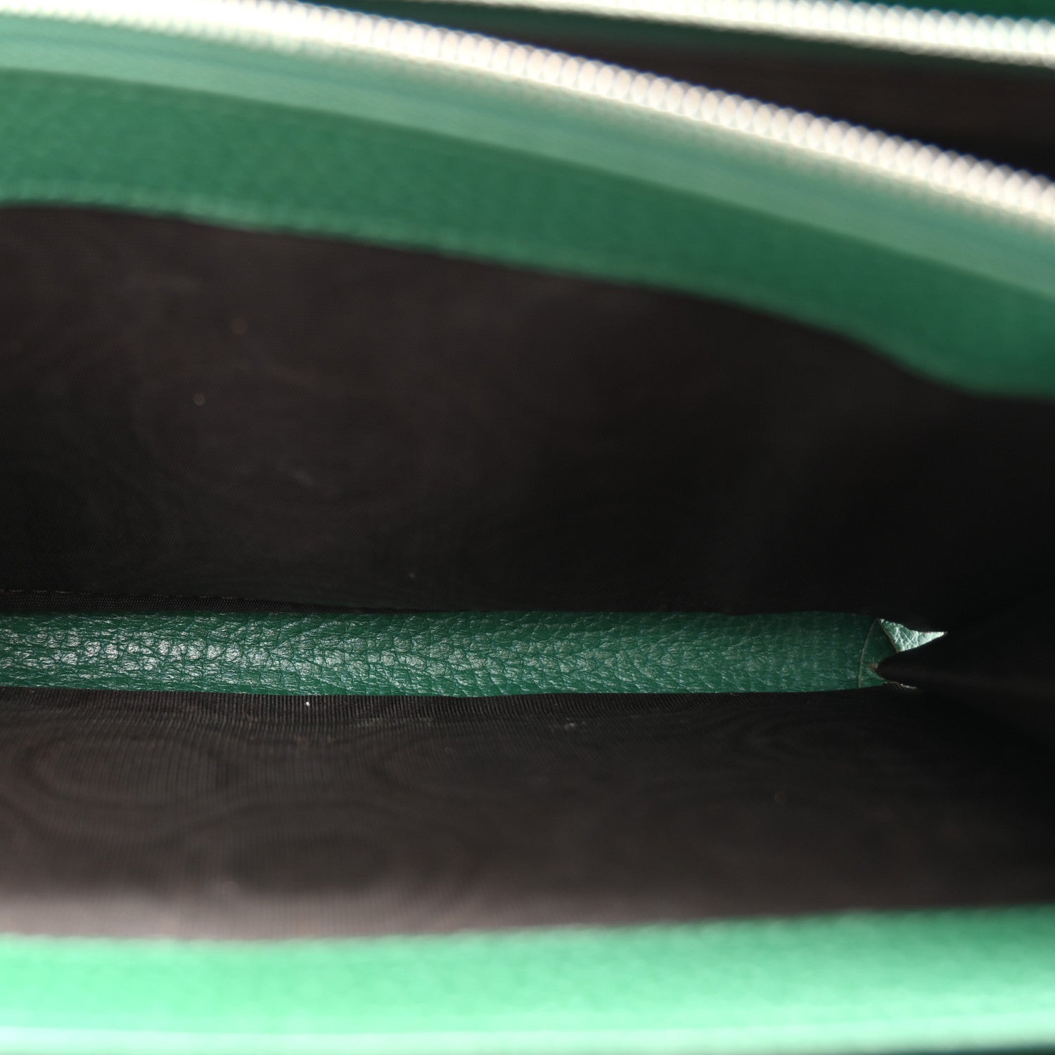 Gucci Calfskin Mini Dionysus Chain Wallet Emerald 5 of 10