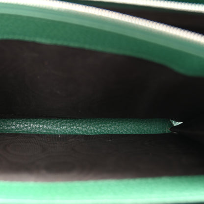 Gucci Calfskin Mini Dionysus Chain Wallet Emerald 5 of 10