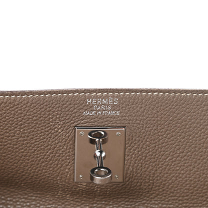 Hermes Togo Kelly Retourne 40 Etoupe 6 of 21