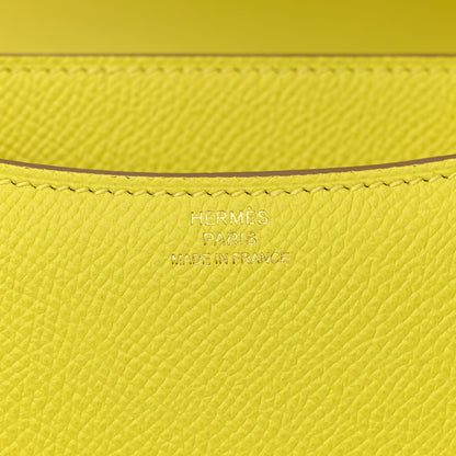 Hermes Epsom Constance 18 Lime 6 of 12